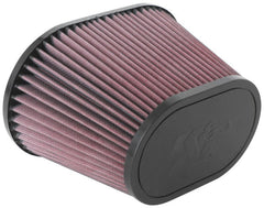 K&N Universal Clamp-On Air Filter 3.5in Flg ID x 8.5x5.25in B OD x 6.25x4in T OD x 5.5in H - Circuit Hero