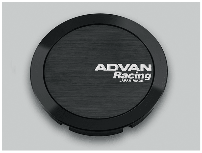 Advan 73mm Full Flat Centercap - Black - Circuit Hero