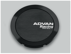 Advan 73mm Full Flat Centercap - Black - Circuit Hero