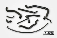 do88 SAAB 900 Turbo 16 84-93 Coolant Hoses Black - Circuit Hero