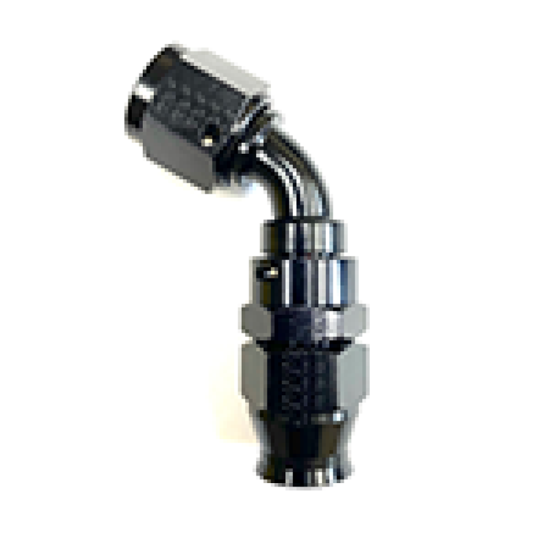 Fragola -8AN Real Street x 60 Degree Hose End Black For PTFE Hose - Circuit Hero