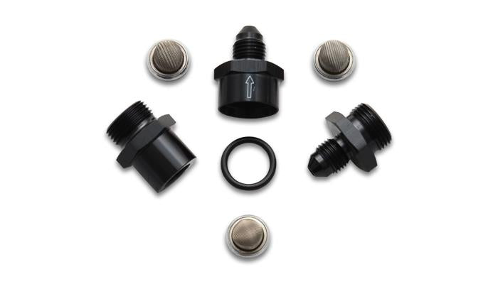 Vibrant Inline Fuel/Oil Filter Set (Size -3AN) incl. 3 filters - Circuit Hero