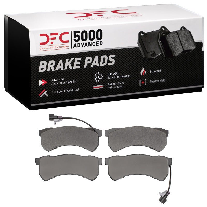 DFC 16-24 Freightliner MT35 Rear/Front 5000 Advanced Semi Metallic Brake Pads - Circuit Hero