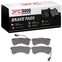 DFC 16-24 Freightliner MT35 Rear/Front 5000 Advanced Semi Metallic Brake Pads - Circuit Hero
