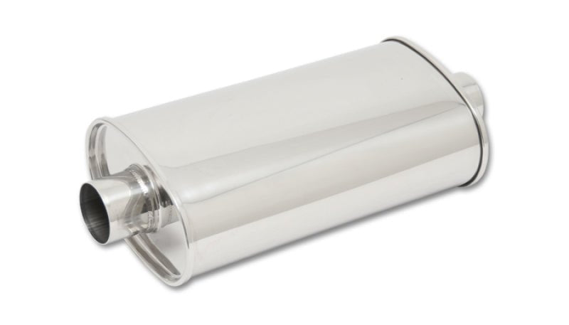 Vibrant StreetPower Oval Muff 5in x 9in x 15in long body 2.25in in I.D. x 2.25in out Center-Center - Circuit Hero