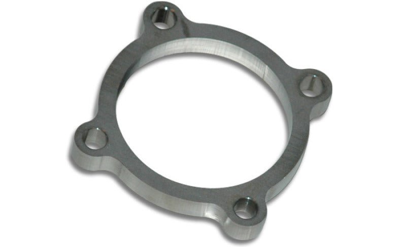 Vibrant GT series / T3 Turbo Discharge Flange (4 Bolt) with 3in Inlet I.D. T304 SS 1/2in Thick - Circuit Hero