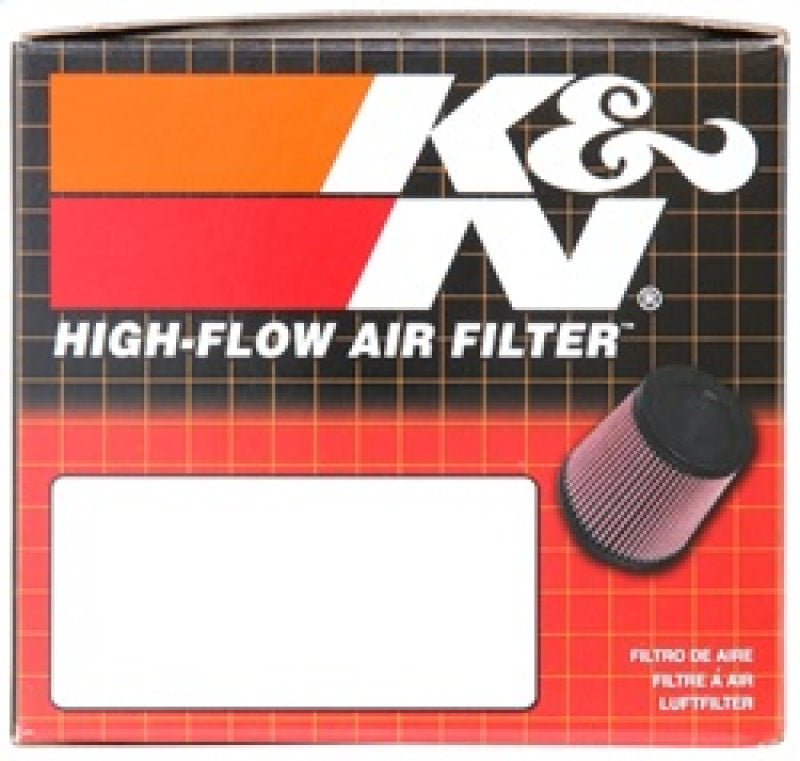 K&N Universal Chrome Filter 2.063in Flange ID x 3.5in Base OD x 2in Top OD x 4in H - Circuit Hero