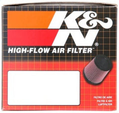 K&N Universal Chrome Filter 2.063in Flange ID x 3.5in Base OD x 2in Top OD x 4in H - Circuit Hero