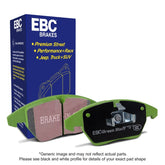 EBC 11+ BMW X3 2.0 Turbo (F25) Greenstuff Front Brake Pads - Circuit Hero