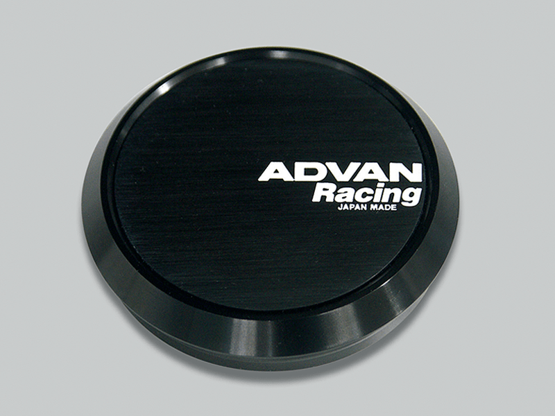 Advan Flat 73mm Center Cap - Black - Circuit Hero