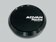 Advan Flat 73mm Center Cap - Black - Circuit Hero
