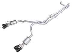 AWE 2021+ Chevy Suburban/GM Yukon XL 6.2L 0FG Edition Cat Back Exhaust - Quad Diamond Chrome Tips - Circuit Hero