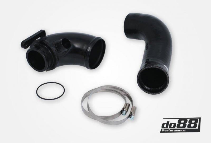 do88 VAG 1.8/2.0 TSI (MQB) Turbo Inlet Pipe Black Hose OEM Turbo OEM Airbox - Circuit Hero