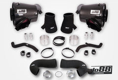 do88 2020+ Porsche 911 Turbo/Turbo S (992.1) Induction System w/80mm Outlet & Turbo Inlet Hoses - Circuit Hero