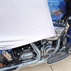 DEI Motorcycle Seat Shade w/Hooks/Straps/Storage Bag - Circuit Hero