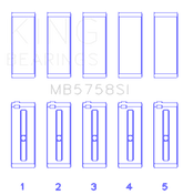 King Engine Bearings 2007 Mini Cooper Main Bearing Set - Size STD - Circuit Hero