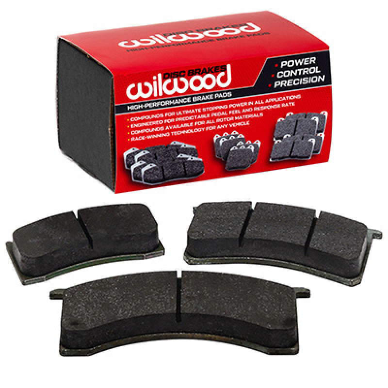 Wilwood 6812-45 DPS 500 THK 3 Hole Axle Set - High-Temperature Racing Pads - Circuit Hero