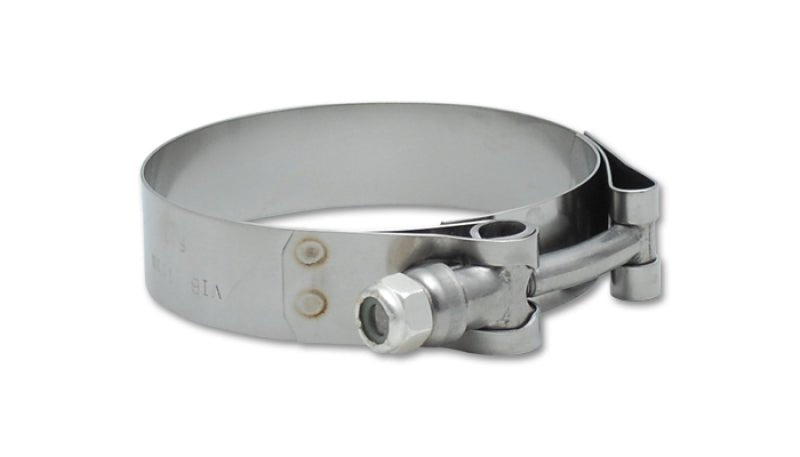 Vibrant SS T-Bolt Clamps Pack of 2 Size Range: 1.89in to 2.10in O.D. - Circuit Hero