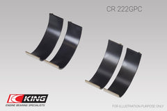 King Engine Bearings BMW N55B30A Sputter Replacement Rod Bearing Set - Size STD (2 Pair) - Circuit Hero