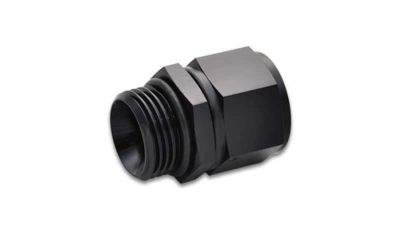 Vibrant -6AN Female to -10 ORB Swivel Adapter w/ O-Ring - Anodized Black - Circuit Hero