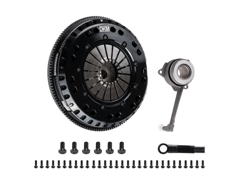 DKM Clutch BMW E34/E36/E39/E46/Z3 (6 Cyl) MS Twin Disc Clutch w/Steel Flywheel (660 ft/lbs Torque) - Circuit Hero
