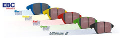 EBC 15-16 Mercedes-Benz C400 (W205) 3.0 Twin Turbo 4-Matic Redstuff Front Brake Pads - Circuit Hero