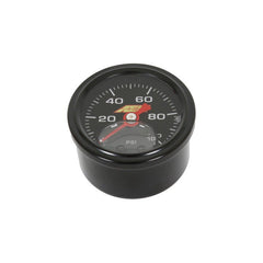 AEM 0-100 PSI Liquid Filled Mechanical Pressure Gauge - 1/8 NPT - Circuit Hero