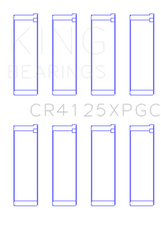 King Subaru EJ20/EJ22/EJ25 (Suites 52mm Journal Size) Tri-Metal Coated Rod Bearing Set - Size STD - Circuit Hero