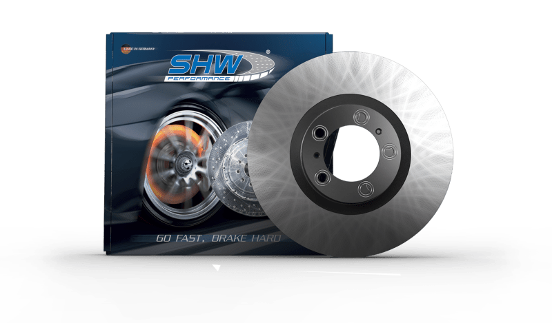 SHW 07-09 Volkswagen Touareg 3.6L/4.2L Rear Smooth Monobloc Brake Rotor (7L8615601E) - Circuit Hero