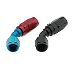 Fragola -12AN x 45 Degree Pro-Flow Hose End - Black - Circuit Hero