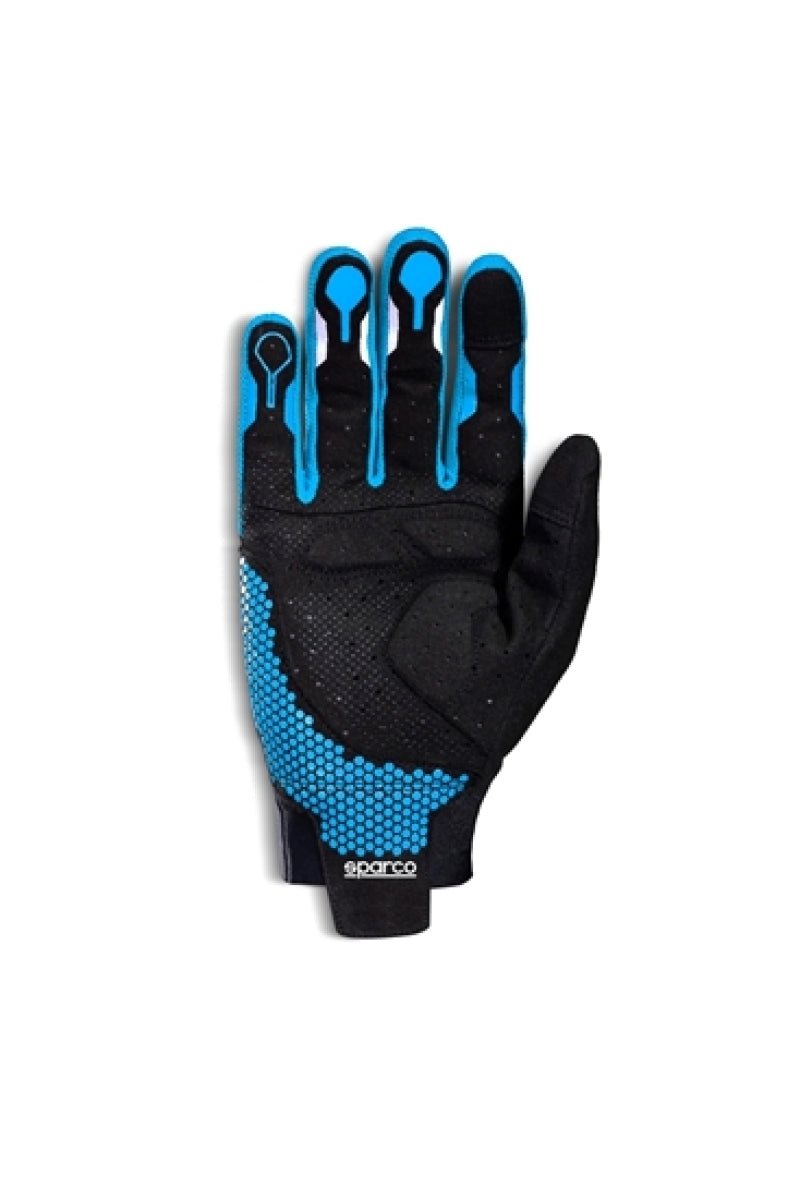 Sparco Gloves Hypergrip+ 10 Black/Blue - Circuit Hero