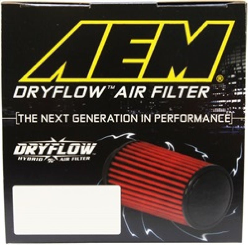 AEM 5.5in Base OD x 4.75in Top OD x 5in Height Conical Dryflow Air Filter - Circuit Hero