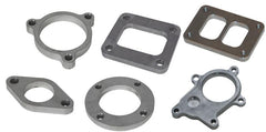 Vibrant GT series / T3 Turbo Discharge Flange (4 Bolt) with 3in Inlet I.D. T304 SS 1/2in Thick - Circuit Hero