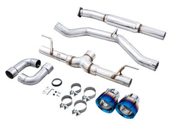 AWE Track Edition Exhaust for Subaru BRZ / Toyota GR86 / Toyota 86 / Scion FR-S - Vapor Blue Tips - Circuit Hero