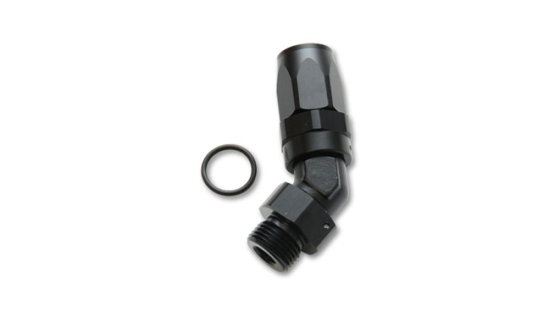 Vibrant Male -12AN 45 Degree Hose End Fitting - 1-1/6-12 Thread (12) - Circuit Hero