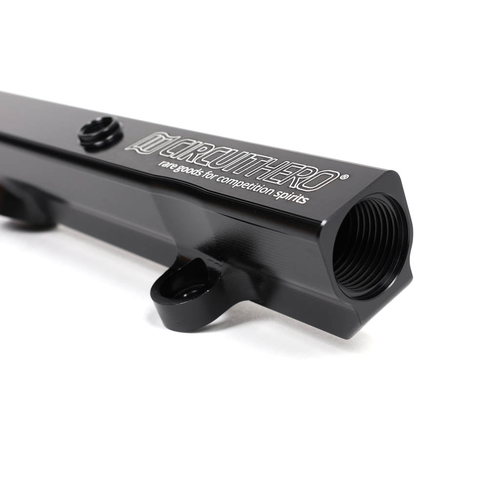 Circuit Hero Aluminum Fuel Rail K-Series Honda - Black - Circuit Hero