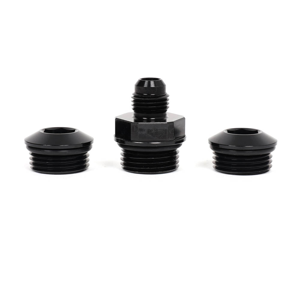 Circuit Hero Aluminum Fuel Rail K-Series Honda - Black - Circuit Hero