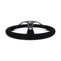 Circuit Hero 3 Spoke Steering Wheel with Holes 345mm/70mm Dish 6 Bolt