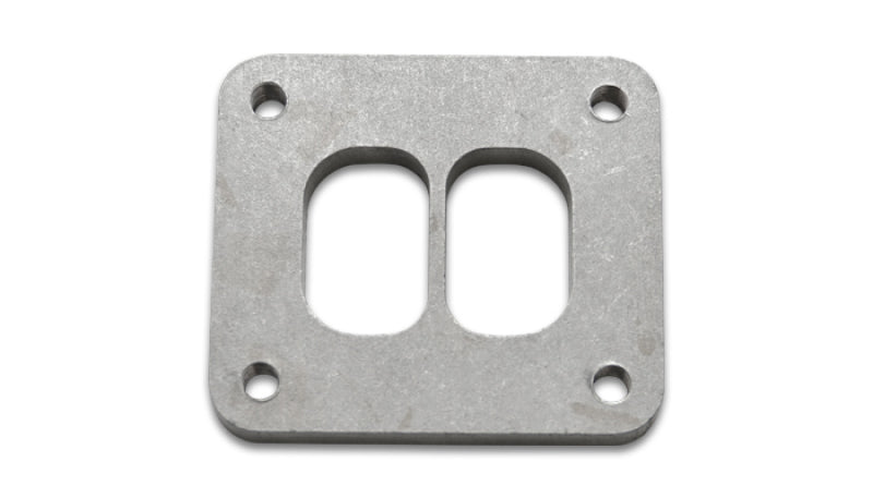 Vibrant Divided Turbo Inlet Flange for Borg Warner S-Series Divided T4 - 304 Stainless Steel - Circuit Hero