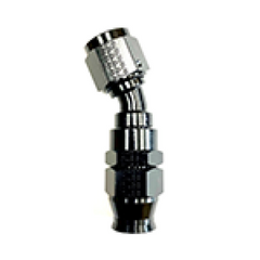 Fragola -10AN Real Street x 30 Degree Hose End Black For PTFE Hose - Circuit Hero