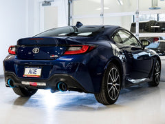 AWE Track Edition Exhaust for Subaru BRZ / Toyota GR86 / Toyota 86 / Scion FR-S - Vapor Blue Tips - Circuit Hero