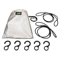 DEI Motorcycle Seat Shade w/Hooks/Straps/Storage Bag - Circuit Hero
