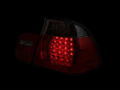 ANZO 2002-2005 4DR BMW 3 Series E46 LED Taillights Red/Smoke - Circuit Hero
