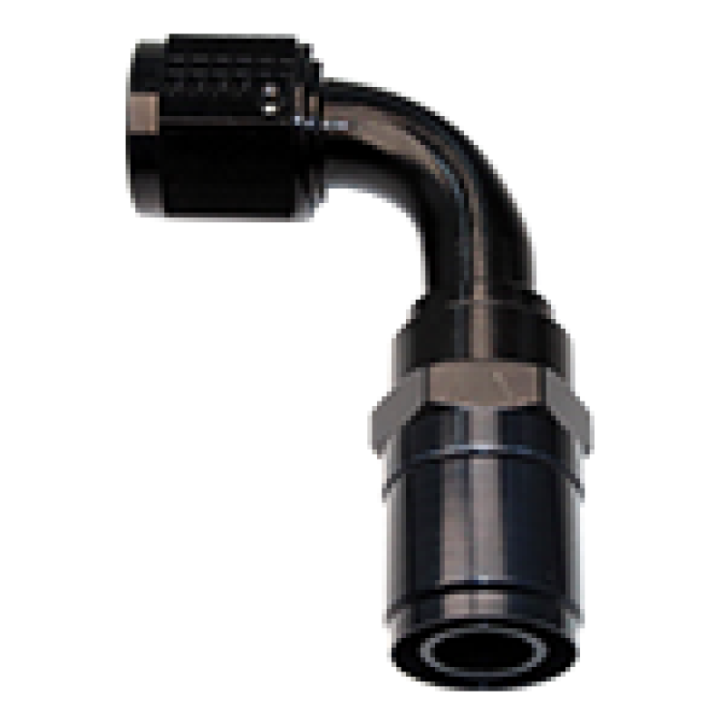 Fragola -6AN Race-Rite Crimp-On Hose End 90 Degree - Circuit Hero