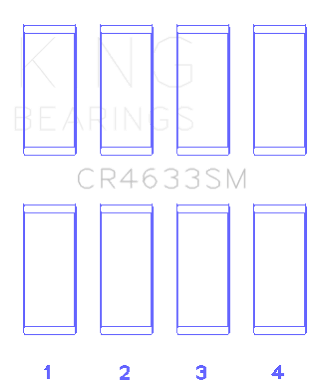 King Engine Bearings 2008 Mini Cooper N14 Turbo Rod Bearing Set - Size STD - Circuit Hero