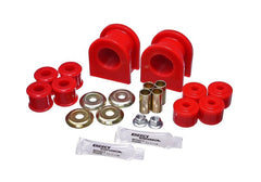 Energy Suspension 89-11 Ford F53 Motorhome Red 36mm Rear Sway Bar Bushing Set - Circuit Hero