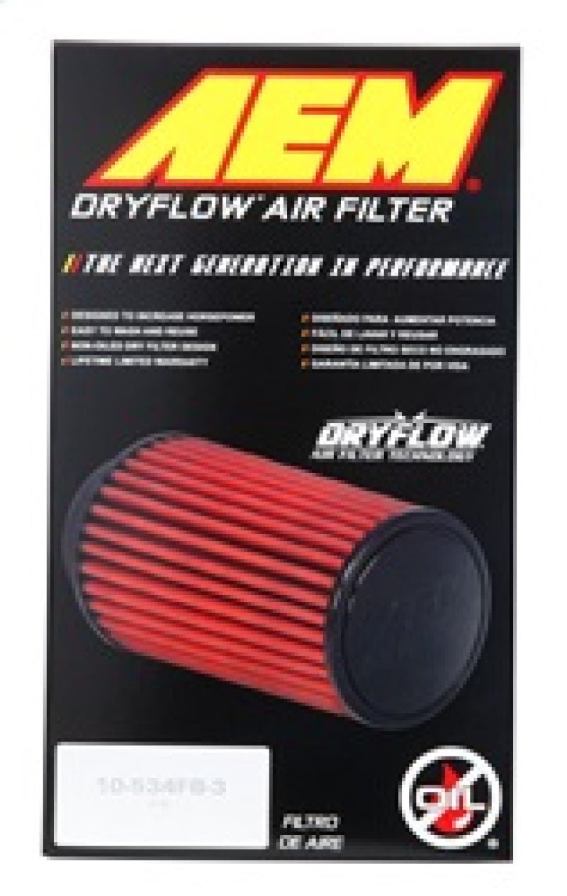 AEM 3.5 in Short Neck 9 in Element Filter - Circuit Hero