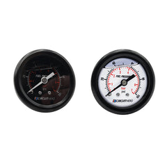 Circuit Hero Liquid-Filled Fuel Pressure Gauge 1.5" 0-100psi