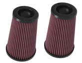 K&N 22-26 Porsche 911 GT3 4.0L H6 High-Flow Replacement Air Filter - Qty 2 - Circuit Hero