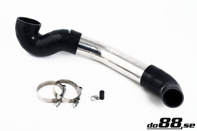 do88 Volvo S60R V70R 04-07 Lower Intercooler Pipe Black - Circuit Hero